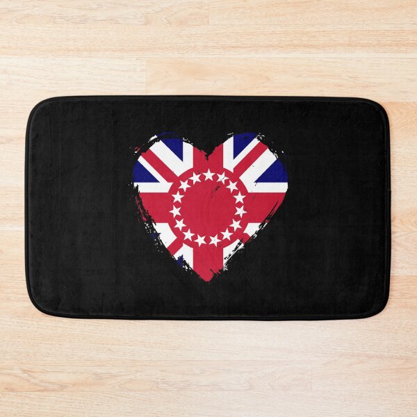 Item preview, Distressed Cook Islands Flag Heart CK designed and sold by shitpostee.