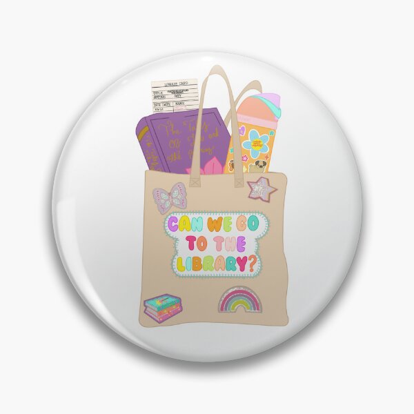 Item preview, Can We GoTo The Library? - Cute Library Tote Bag Sticker For Book Lovers designed and sold by Sissy’s shop.