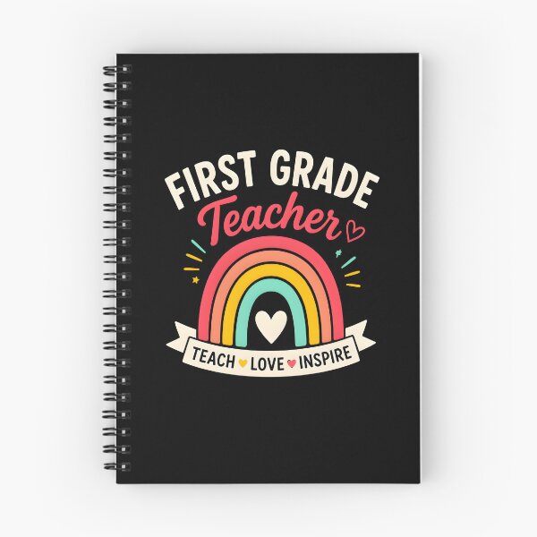 Item preview, Grade School Teacher Rainbow Book Pencil Classroom Graphic T-Shirt Gift for Elementary Teachers designed and sold by PixelForge11.