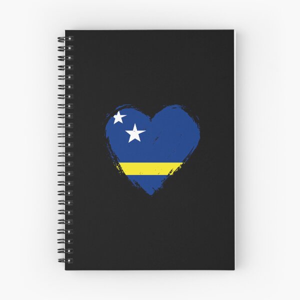 Item preview, Distressed Curaçao Flag Heart CW designed and sold by shitpostee.