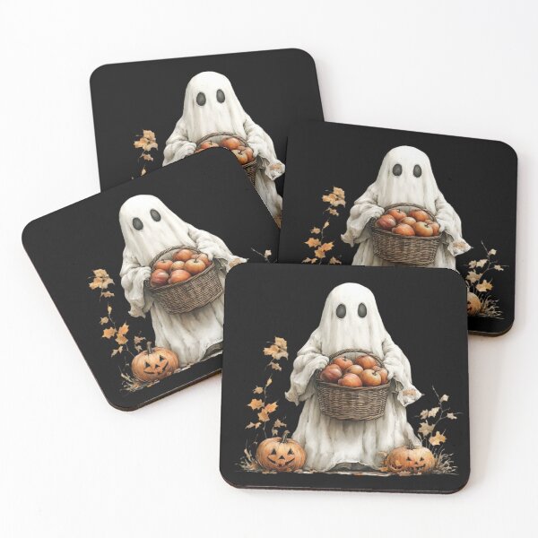 Item preview, Ghost Holding Basket of Apples designed and sold by Hillonmary.