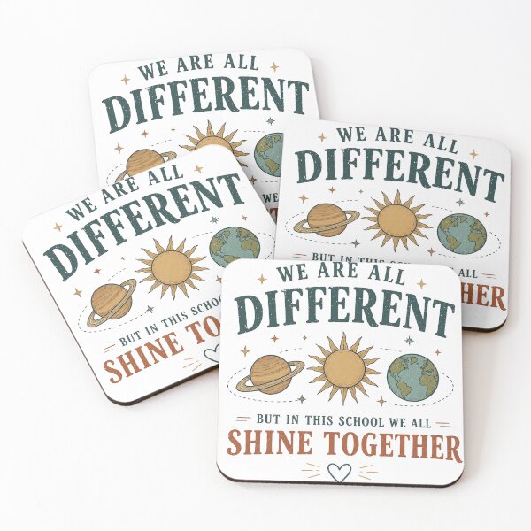 Item preview, Different Together, Shining as One designed and sold by MN School Social Work.