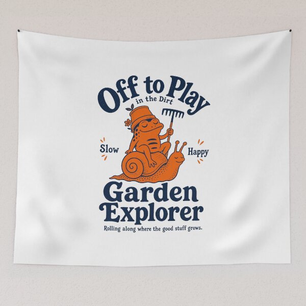 Item preview, Urban Gardening Off To Play Garden Explorer designed and sold by LuminOrb.