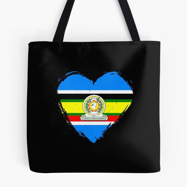 Item preview, Distressed East African Community Flag Heart EAC designed and sold by shitpostee.