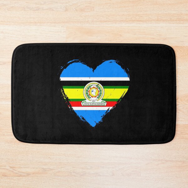 Item preview, Distressed East African Community Flag Heart EAC designed and sold by shitpostee.