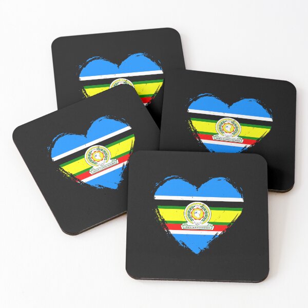 Item preview, Distressed East African Community Flag Heart EAC designed and sold by shitpostee.