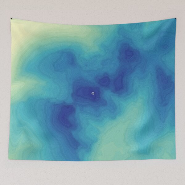 Item preview, Scafell Pike's Colourful Contours (version 1) designed and sold by LazloWoodbine.