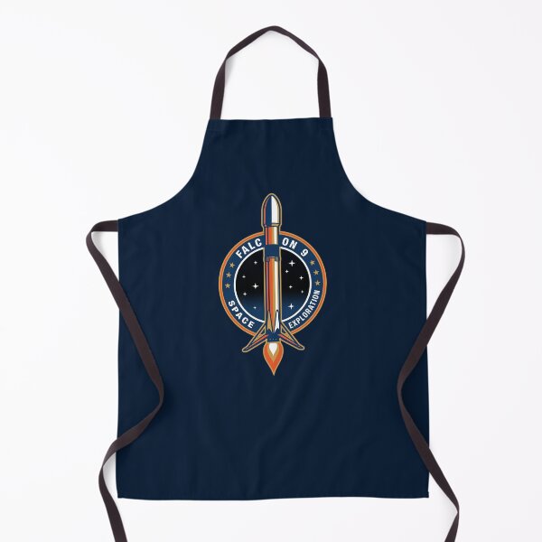 Item preview, Falcon 9 Rocket Space Exploration Mission Patch Emblem designed and sold by KiwiRider.