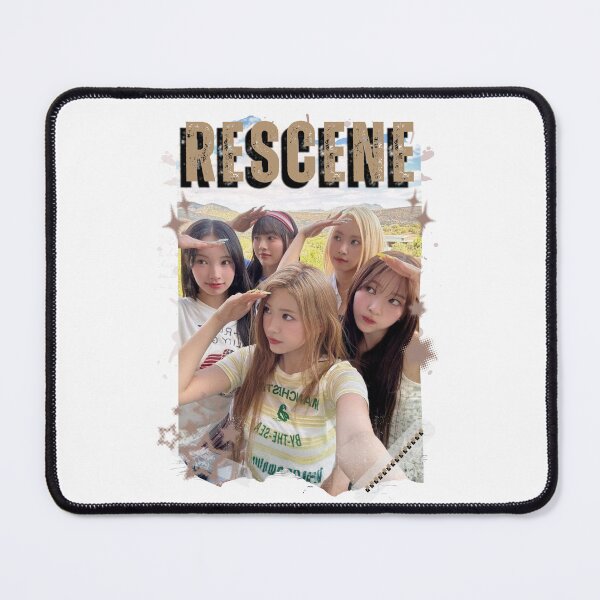 Item preview, Rescenee Global Vocal KPOP Girl Group Black and White Collage Digital Art Portrait designed and sold by AJUNICE STUDIO.