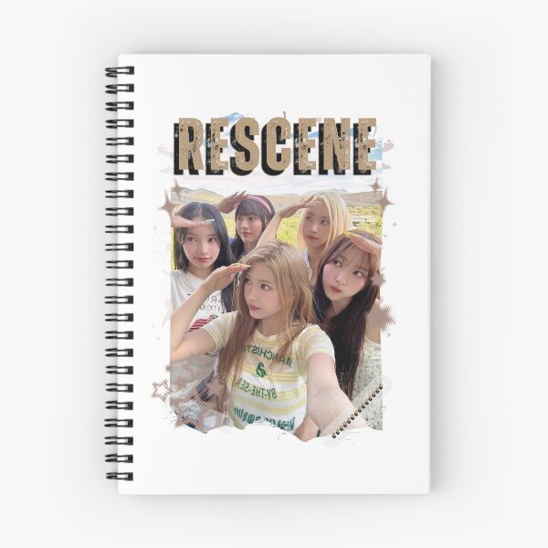 Item preview, Rescenee Global Vocal KPOP Girl Group Black and White Collage Digital Art Portrait designed and sold by AJUNICE STUDIO.