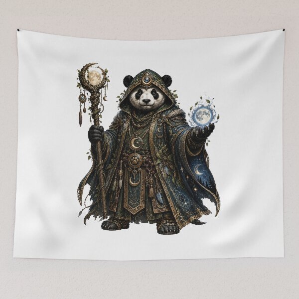 Item preview, Mystic Moon Panda designed and sold by VerdePegajoso.