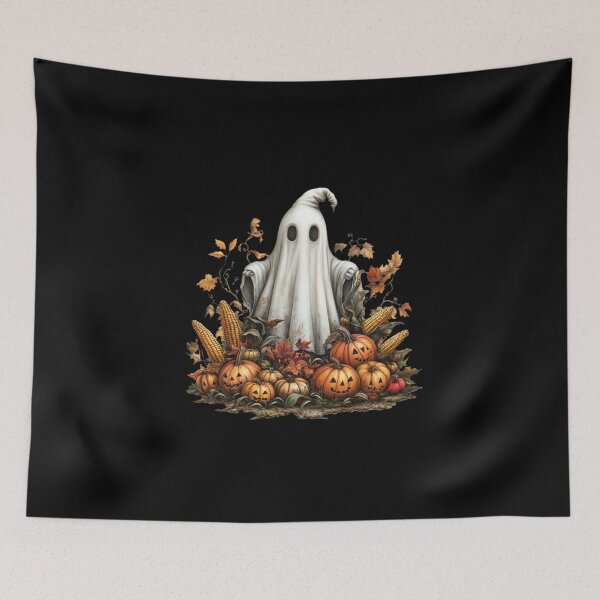 Item preview, Ghost Amidst Autumn Harvest designed and sold by Hillonmary.