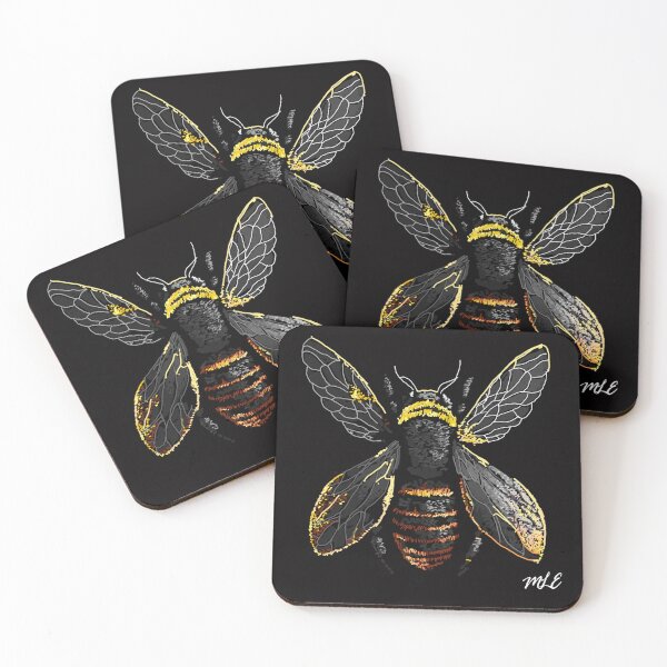 Item preview, Bee Artwork designed and sold by LaDawnDrawn.