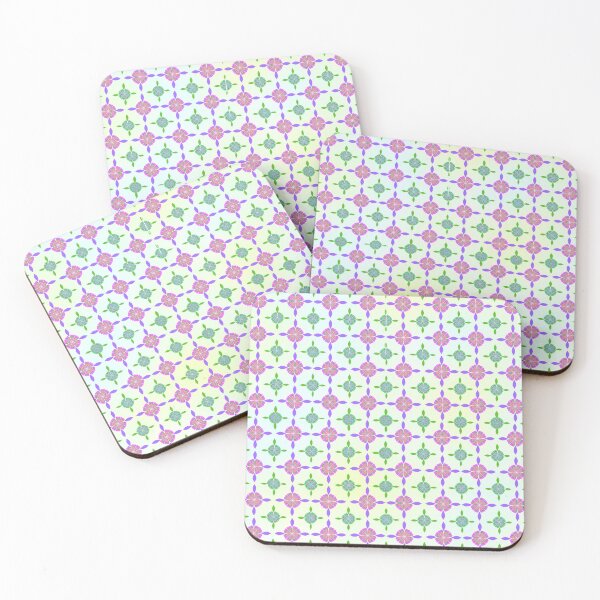 Item preview, Geometric flowers designed and sold by Ashtree creative.