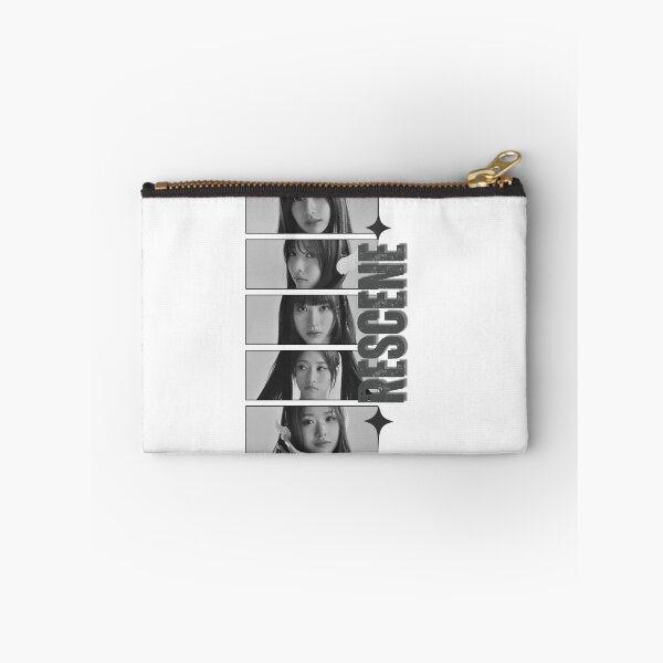 Item preview, Rescenee Global Vocal KPOP Girl Group Black and White Collage Digital Art Portrait designed and sold by AJUNICE STUDIO.