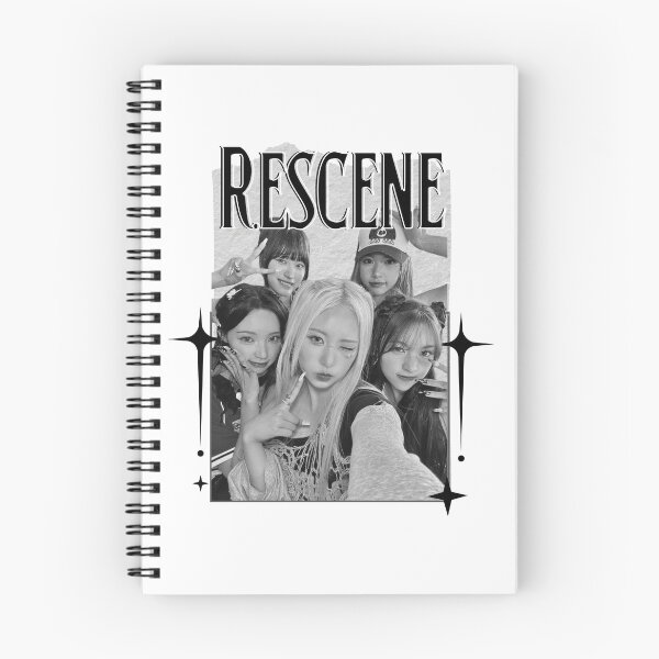 Item preview, Rescenee Global Vocal KPOP Girl Group Black and White Collage Digital Art Portrait designed and sold by AJUNICE STUDIO.