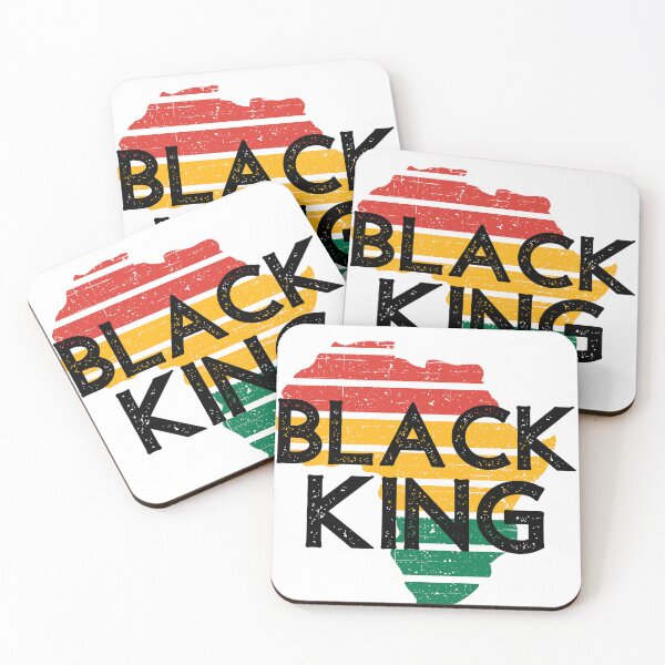 Item preview, Black King Africa Distressed Reggae Rasta Flag Colors designed and sold by RastaColors.