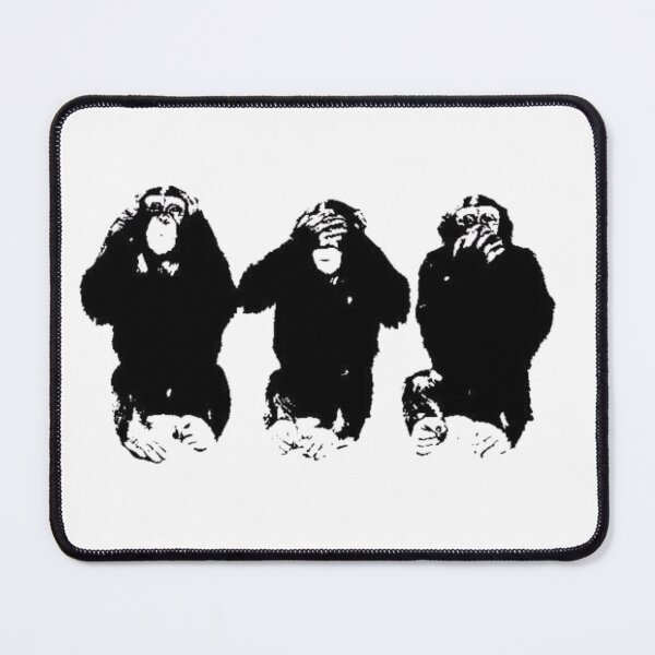 Item preview, "See No Evil Hear No Evil Speak No Evil" MOTIF designed and sold by ixam-mg.
