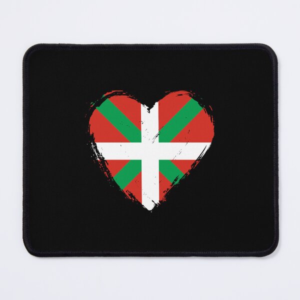 Item preview, Distressed Basque Country Flag Heart PV designed and sold by shitpostee.