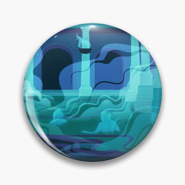 Item preview, Night at the Baths - Aqua SFW designed and sold by flaroh.