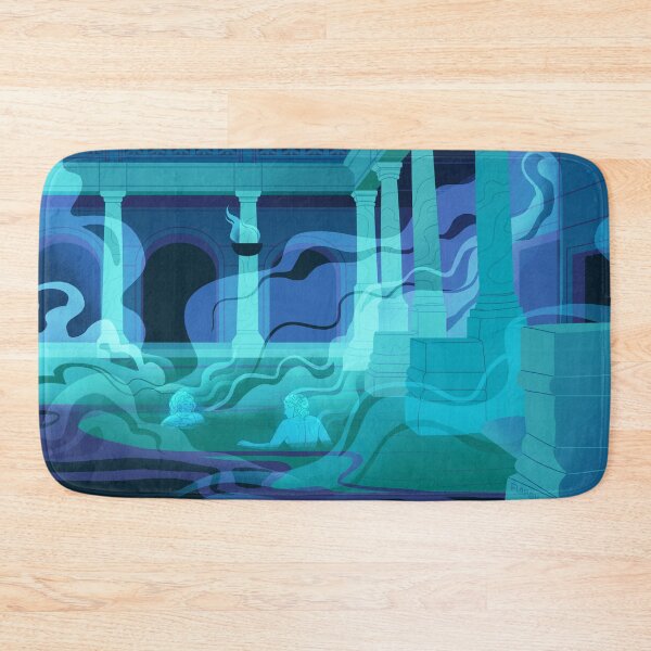 Item preview, Night at the Baths - Aqua SFW designed and sold by flaroh.