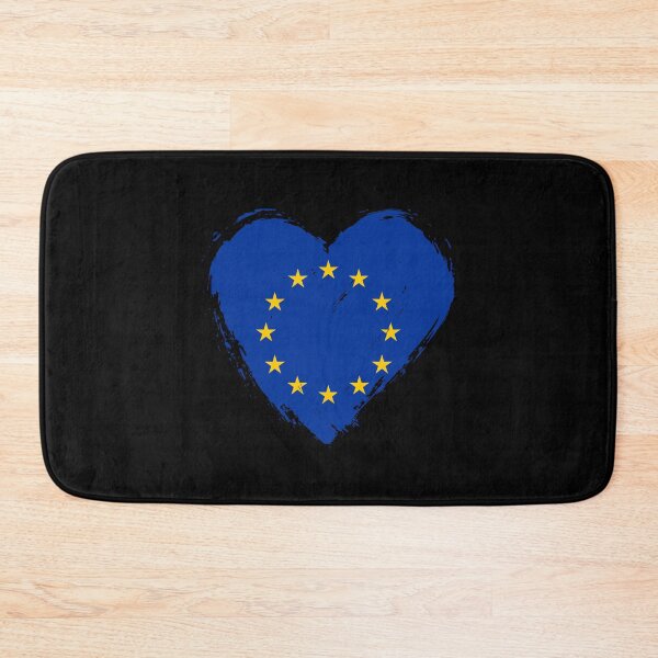 Item preview, Distressed European Union Flag Heart EU designed and sold by shitpostee.
