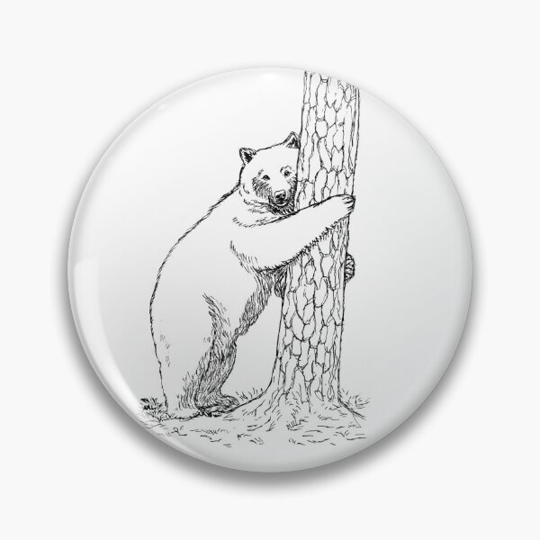 Item preview, Bear Hug Among the Pines designed and sold by MatildaLockwood.