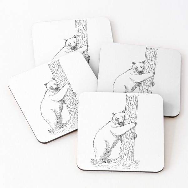 Item preview, Bear Hug Among the Pines designed and sold by MatildaLockwood.