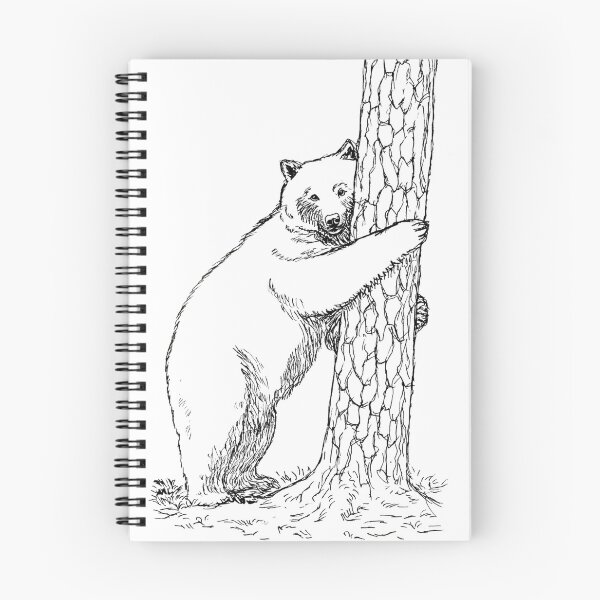 Item preview, Bear Hug Among the Pines designed and sold by MatildaLockwood.
