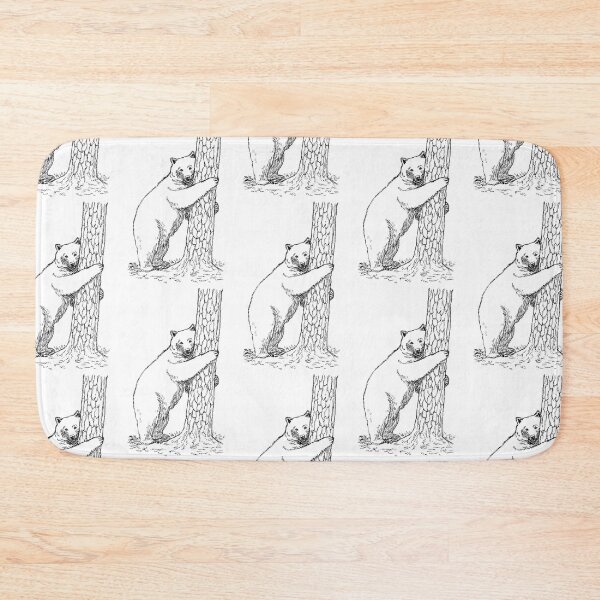 Item preview, Bear Hug Among the Pines designed and sold by MatildaLockwood.