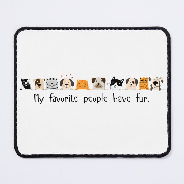 Item preview, My favorite friends have fur. T-shirt pets designed and sold by Theweirdsista.