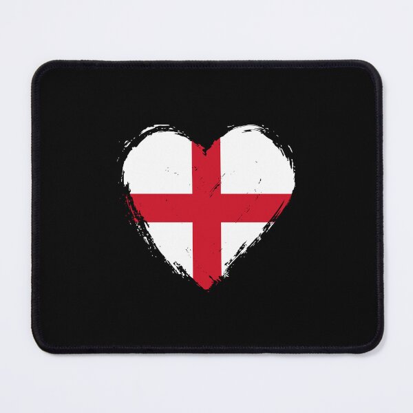 Item preview, Distressed England Flag Heart GB-ENG designed and sold by shitpostee.