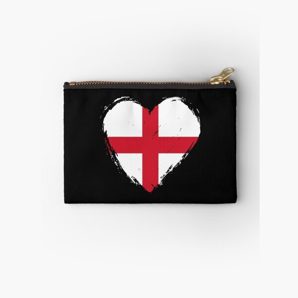 Item preview, Distressed England Flag Heart GB-ENG designed and sold by shitpostee.