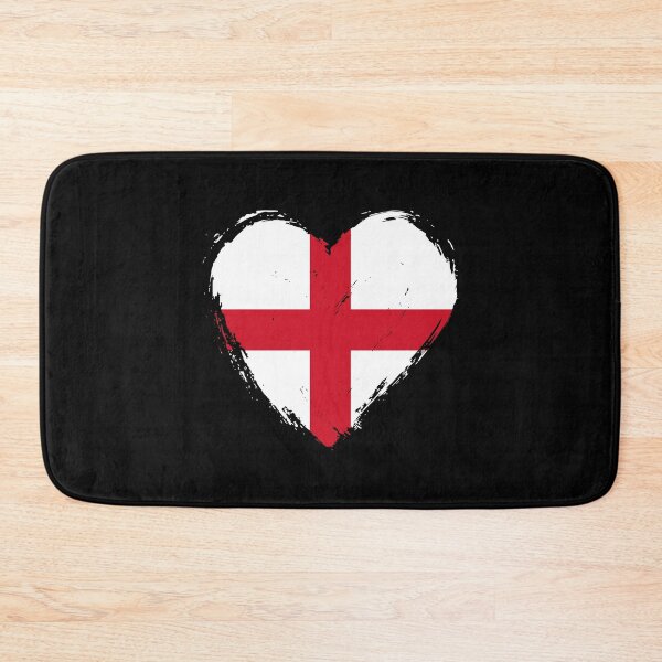 Item preview, Distressed England Flag Heart GB-ENG designed and sold by shitpostee.