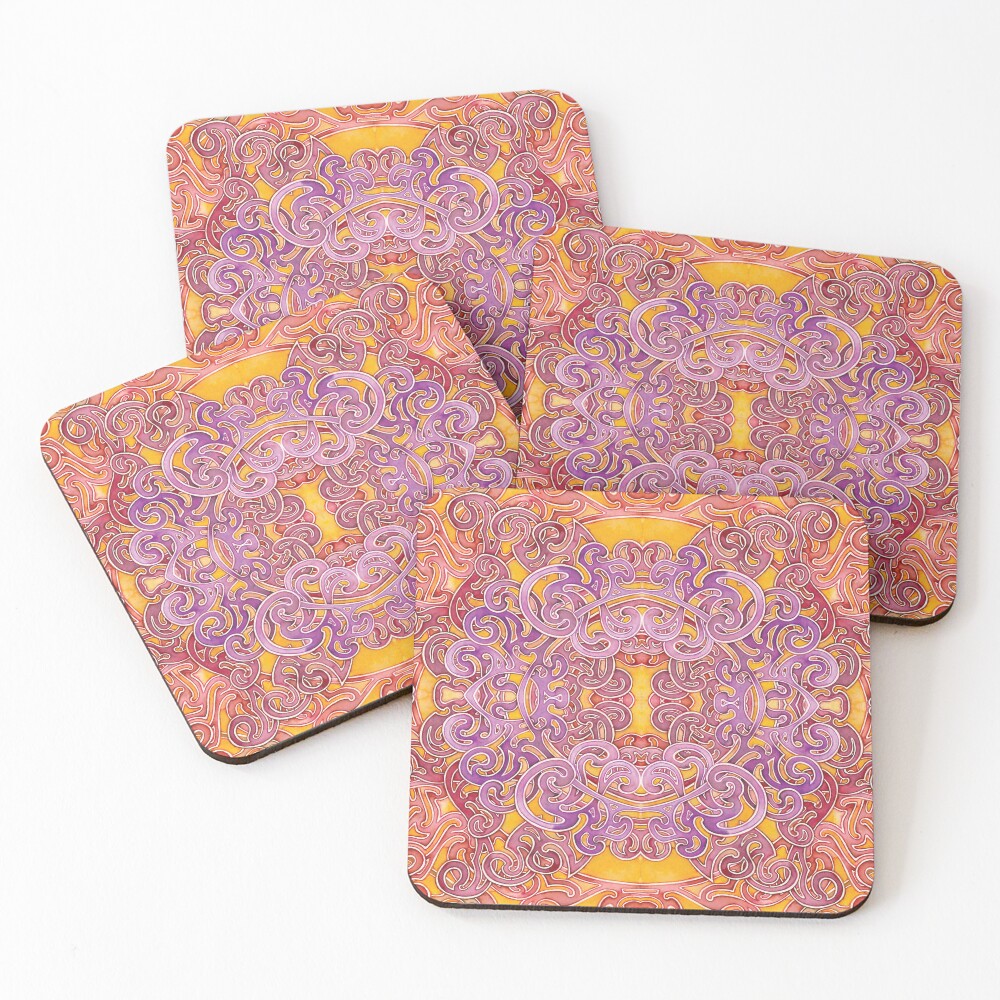 Item preview, Coasters (Set of 4) designed and sold by RabbiVole.