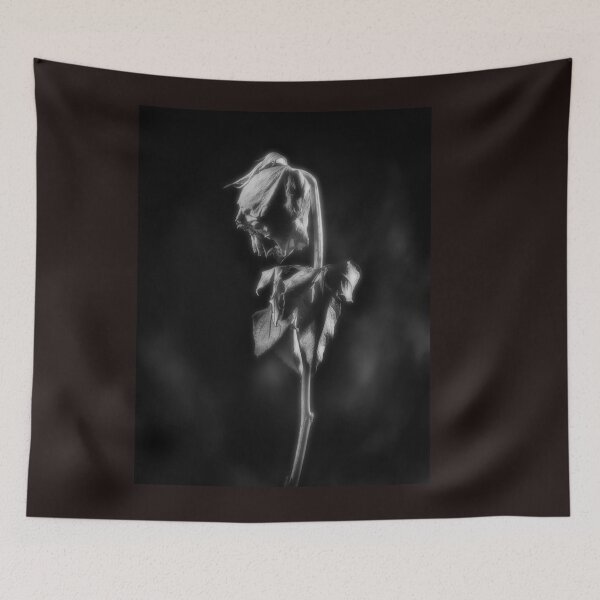 Item preview, Withered Rose in black and white photography designed and sold by pcole123.