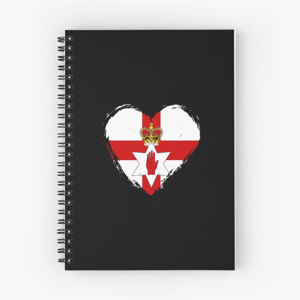 Item preview, Distressed Northern Ireland Flag Heart GB-NIR designed and sold by shitpostee.