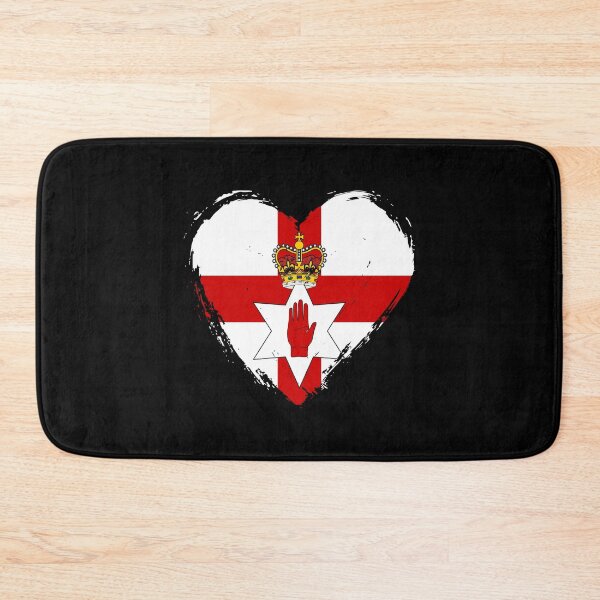Item preview, Distressed Northern Ireland Flag Heart GB-NIR designed and sold by shitpostee.
