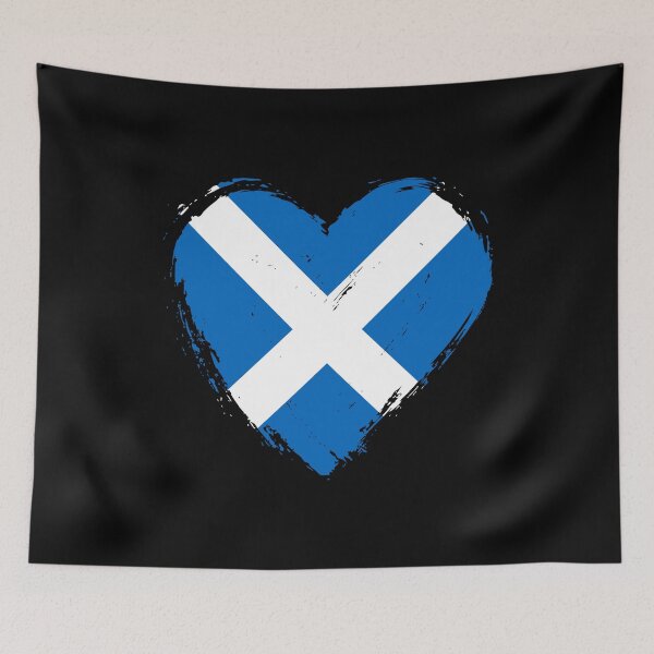 Item preview, Distressed Scotland Flag Heart GB-SCT designed and sold by shitpostee.
