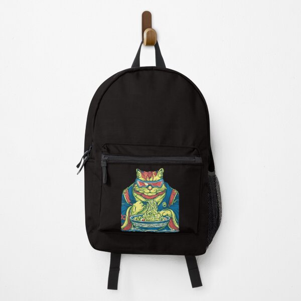 Item preview, Cyberpunk Cat Eating Ramen designed and sold by Structure-Blue.