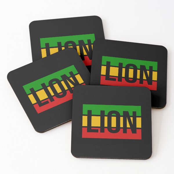Item preview, Rasta Lion Flag in Reggae Colors designed and sold by RastaColors.