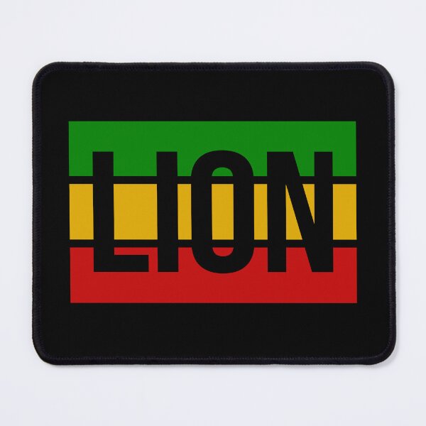 Item preview, Rasta Lion Flag in Reggae Colors designed and sold by RastaColors.