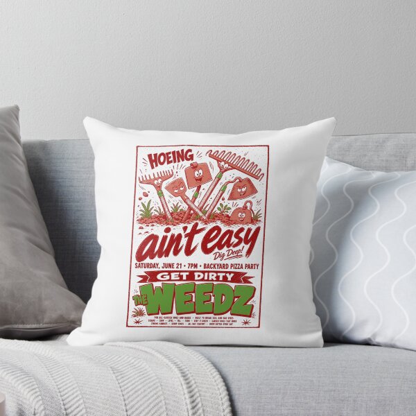 Item preview, Hoeing Aint Easy Gardening Plantlover designed and sold by LuminOrb.