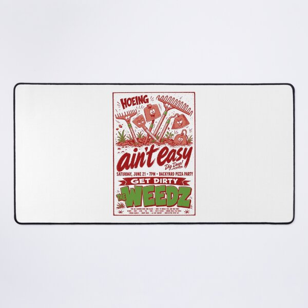 Item preview, Hoeing Aint Easy Gardening Plantlover designed and sold by LuminOrb.