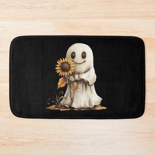 Item preview, Charming Ghost with Sunflower designed and sold by Hillonmary.