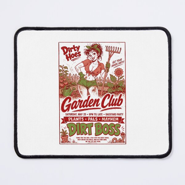 Item preview, Urban Gardening Dirty Hoes Garden Club Plants designed and sold by LuminOrb.