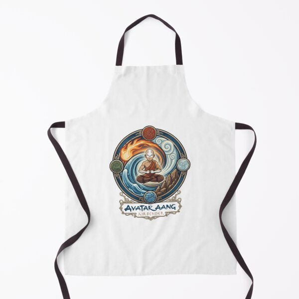 Item preview, Avatar Aang Airbender Elemental Balance Graphic Design T-Shirt & Print designed and sold by Art Wave Studio.