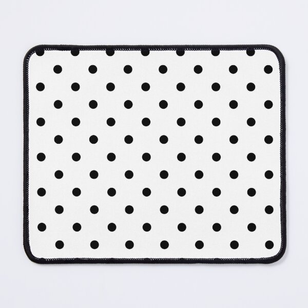 Item preview, Black Polka Dot Pattern on White Background | Minimal Seamless Design designed and sold by kukiistudio.