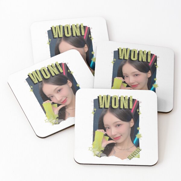 Item preview, Rescenee Woni Global Vocal KPOP Girl Group Black and White Collage Digital Art Portrait designed and sold by AJUNICE STUDIO.