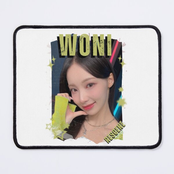 Item preview, Rescenee Woni Global Vocal KPOP Girl Group Black and White Collage Digital Art Portrait designed and sold by AJUNICE STUDIO.